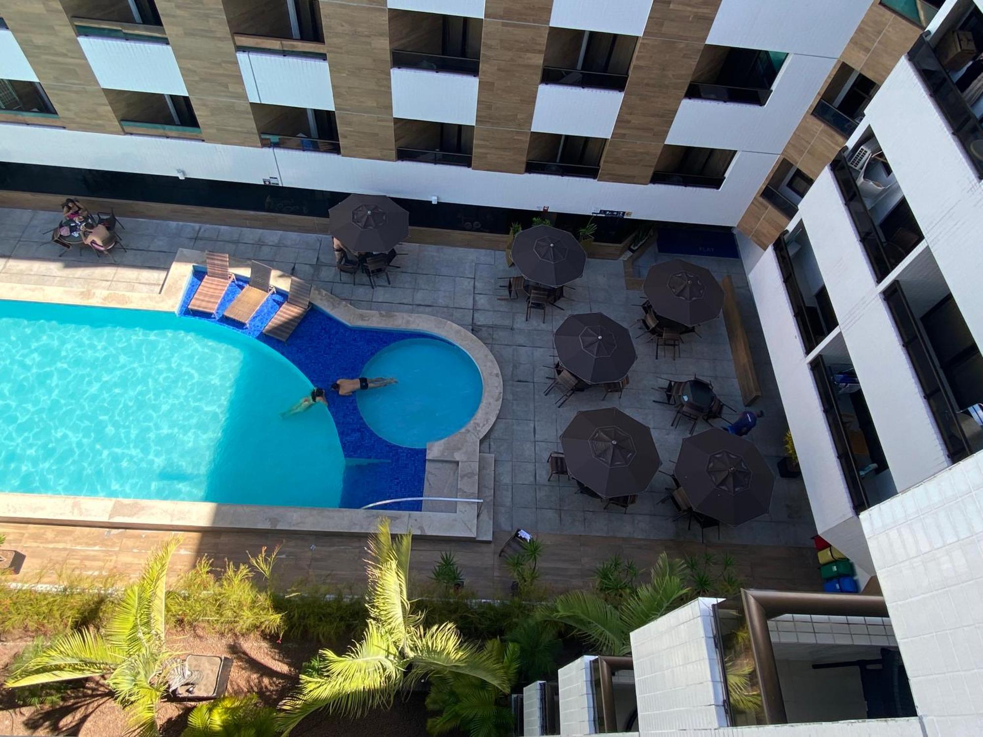 Gold Flat Cabo Branco Aparthotel Joao Pessoa Bagian luar foto