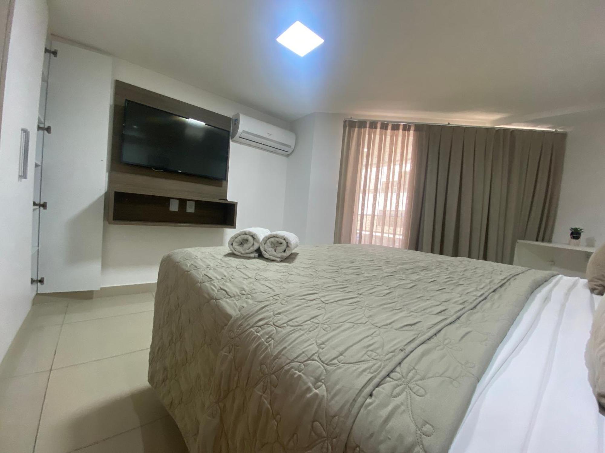 Gold Flat Cabo Branco Aparthotel Joao Pessoa Bagian luar foto